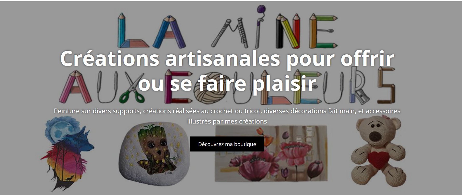 Ouverture de la boutique en ligne